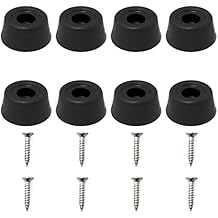 8pcs Billiard Rod Tail Protective Sleeve 27x13mm Durable Rubber Billiard Pool Cue Bottom Tail Protective Cover Case