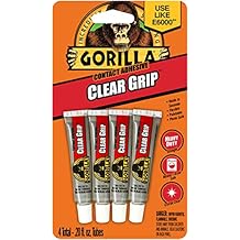 Gorilla Glue Gorilla Clear Grip Tubes 4/Pkg.20oz