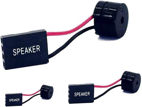 PC Motherboard Internal Speaker 3-Pack, BIOS Alarm Buzzer for PC Troubleshooting & Post Beep Code Diagnostics, Essential Mini Hardware Tool for DIY Computer Building & IT Repair